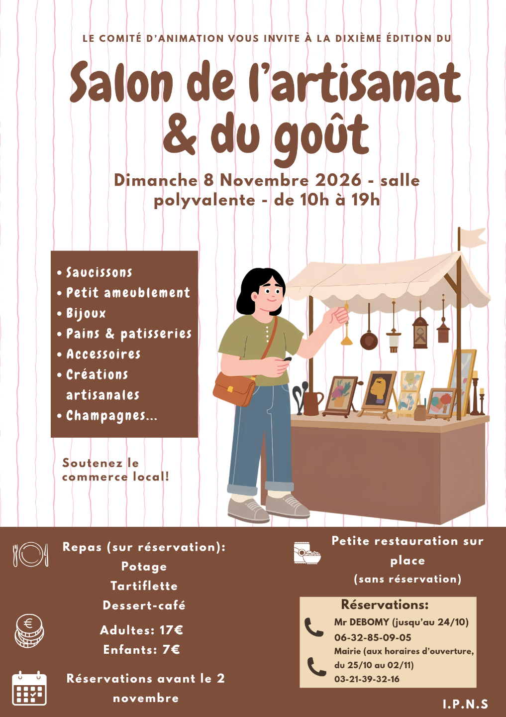Salon de l'artisanat et du goût à Estrée-Blanche