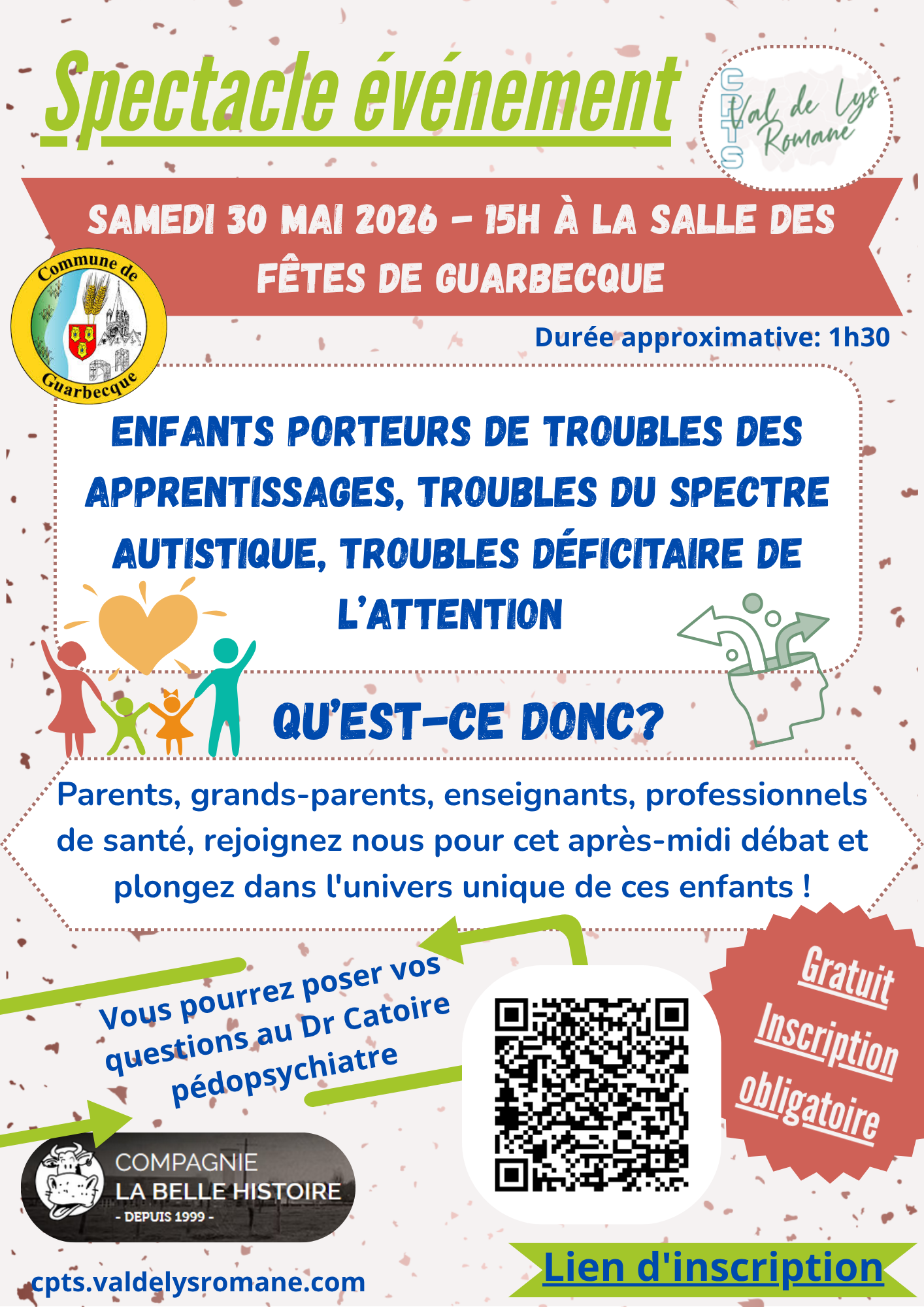 Affiche évènement à Guarbecque